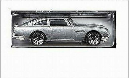 Aston Martin DB5 james bond 1/64 Hot Wheels grey RHD 007 1963 diecast model cars
