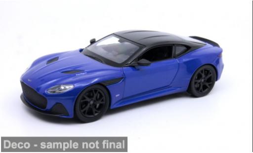 Aston Martin DBS 1/24 Welly blau/schwarz 1:24 diecast model cars