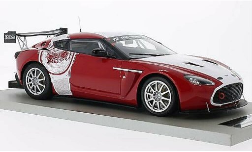 Aston Martin V12 Zagato coupe 1/18 Tecnomodel Zagato Test Version Nurburgring 2011 diecast model cars