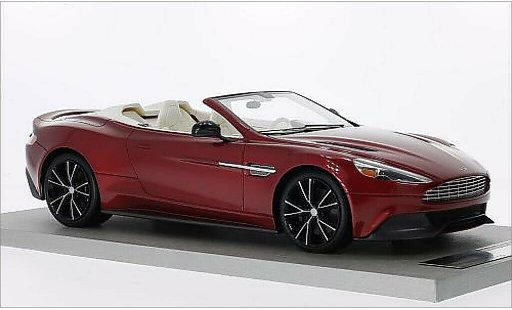 Aston Martin Vanquish volante 1/18 Tecnomodel red 2014 diecast model cars