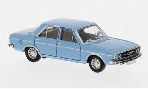 Audi 100 1/87 Brekina (C1) blau 1969 1:87 diecast model cars