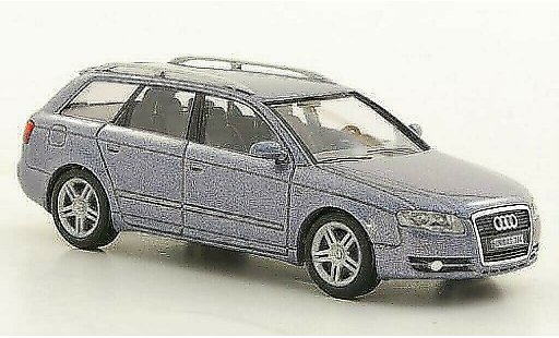 Audi A4 avant 1/87 Busch grey-blue Facelift 2005 diecast model cars