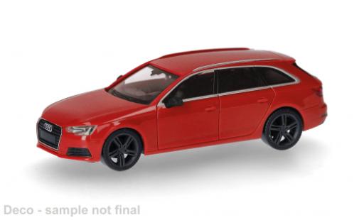 Audi A4 1/87 Herpa Avant rot 1:87 diecast model cars