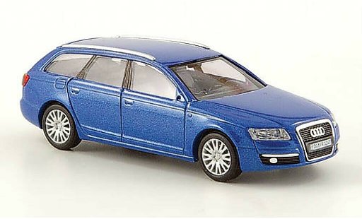 Audi A6 avant 1/87 Busch blue CMD 2004 diecast model cars