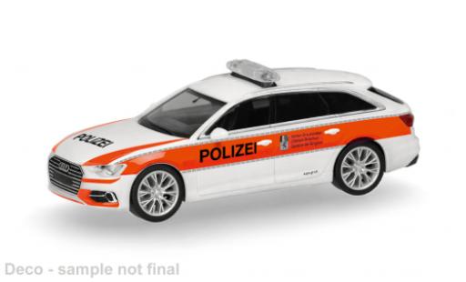 Audi A6 1/87 Herpa Avant Polizei Graub&uuml;nden (CH) 1:87