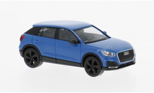 Audi Q2 1/87 Herpa blau 2016 1:87 diecast model cars