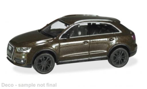 Audi Q3 1/87 Herpa oliv 1:87 diecast model cars
