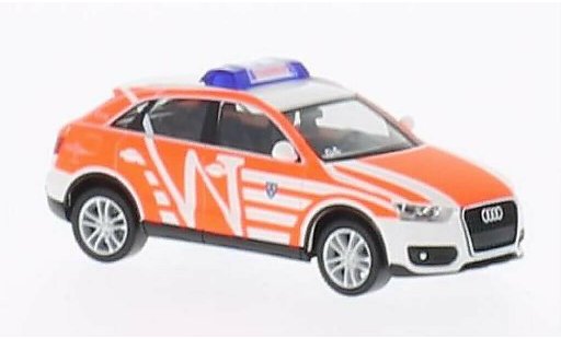 Audi Q3 pompiers 1/87 Herpa Fire brigade Wiesbaden - ELW diecast model cars