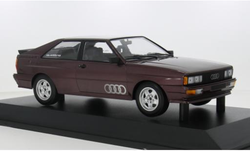 Diecast model cars Audi Quattro 1/18 Minichamps quattro braun 1:18 Audi Quattro 1/18 Minichamps quattro braun 1:18 diecast model cars