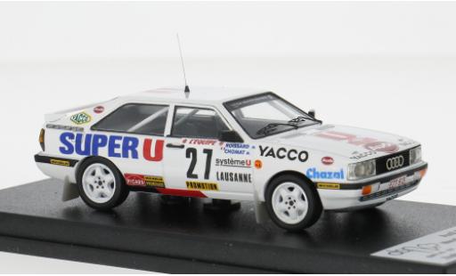 Audi Quattro 1/43 Trofeu Coupe Rally Monte Carlo 1987 #27 M.Chomat/M.Roissard 1:43 diecast model cars