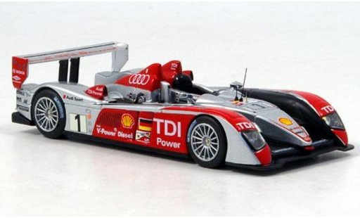 Audi R10 course 1/43 IXO No.1 Biela/Werner/Pirro winner Le Mans 2007 diecast model cars