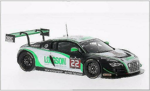 Audi R8 lms 1/43 Spark Ultra GTR No.22 Team Parker Racing Rose 24h Spa 2014 /L.Machitski diecast model cars