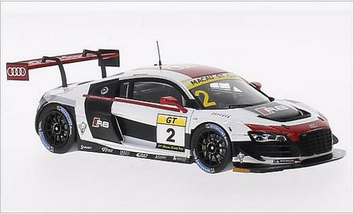 Audi R8 gt spyder 1/43 Spark LMS Ultra No.2 Cup GP Macau 2014 diecast model cars
