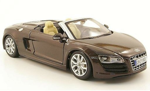 Audi R8 spyder 1/24 Maisto brown diecast model cars