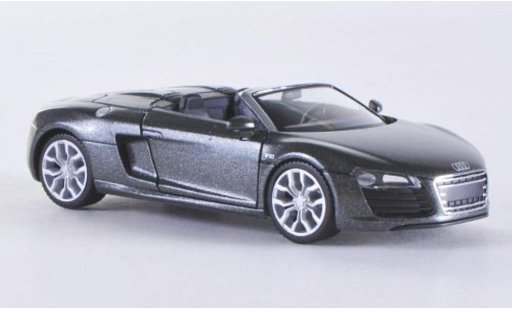Audi R8 spyder 1/87 Herpa grey 2012 diecast model cars