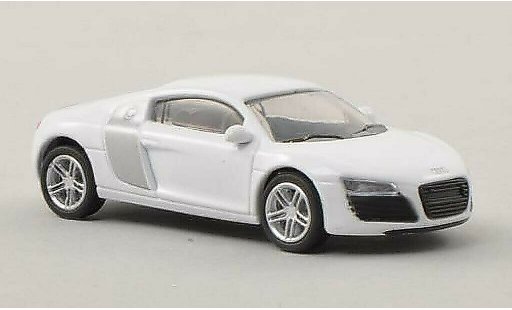 Audi R8 coupe 1/87 Schuco white/grey diecast model cars