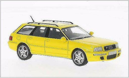 Audi RS2 avant 1/43 Neo yellow 1994 diecast model cars