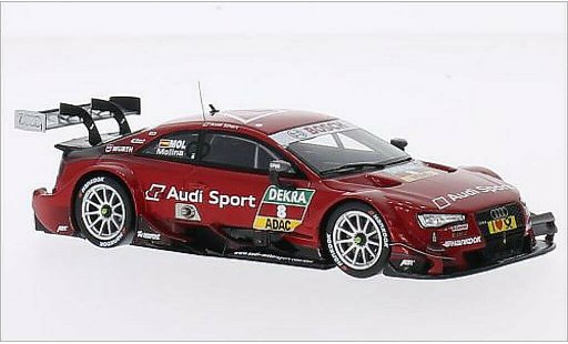 Audi RS5 dtm 1/43 Spark No.8 Sport Team Abt Sportsline Sport 2014 diecast model cars