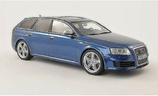 Audi RS6 avant 1/18 Ottomobile (C6) blue 2008 diecast model cars