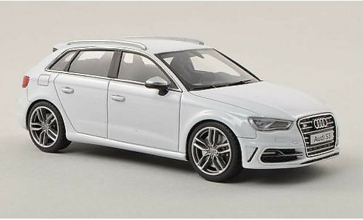 Audi S3 sportback 1/43 Minichamps grey 2013 diecast model cars