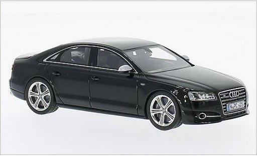 Audi S8 berline 1/43 Neo (PA) metallic black 2014 diecast model cars