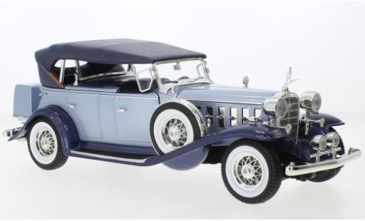 Cadillac V16 1/18 Auto World Sports Phaeton metallise blue clair/blue foncé 1932 diecast model cars