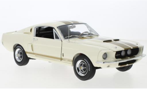 Diecast model cars Shelby GT 1/18 Auto World Ford Mustang -350 beige/Dekor 1967 Shelby GT 1/18 Auto World Ford Mustang -350 beige/Dekor 1967 diecast model cars