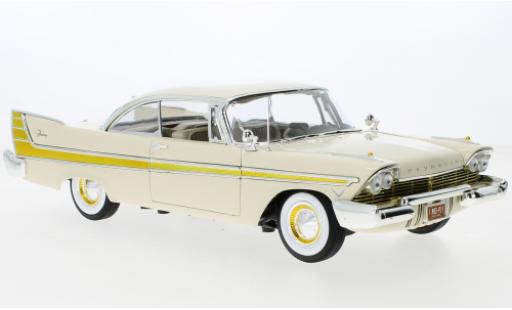 Plymouth Fury 1/18 Auto World beige/gold 1957 diecast model cars