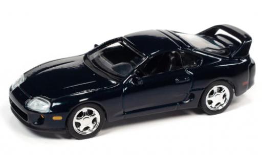 Diecast model cars Toyota Supra 1/64 Auto World blue foncé 1995 Toyota Supra 1/64 Auto World blue foncé 1995 diecast model cars