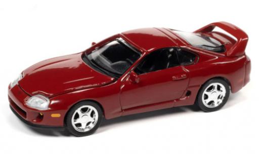 Diecast model cars Toyota Supra 1/64 Auto World red foncé 1995 Toyota Supra 1/64 Auto World red foncé 1995 diecast model cars