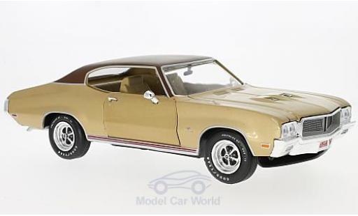Buick GS 1/18 Auto World Stage 1 metallic beige/brown 1970 diecast model cars