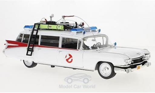Cadillac Ghostbusters 1/18 Auto World Ecto-1 white 1959 (ca. 1:21) diecast model cars