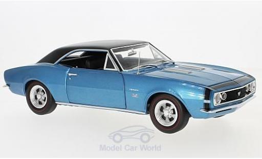 Diecast model cars Chevrolet Camaro SS 1/18 Auto World SS 427 Baldwin Motion metallic blue/black 1967 Chevrolet Camaro SS 1/18 Auto World SS 427 Baldwin Motion metallic blue/black 1967 diecast model cars