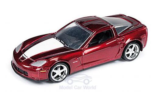 Diecast model cars Chevrolet Corvette 1/64 Auto World Z06 (C6) Special Version red/white 2012 ohne Vitrine Chevrolet Corvette 1/64 Auto World Z06 (C6) Special Version red/white 2012 ohne Vitrine diecast model cars