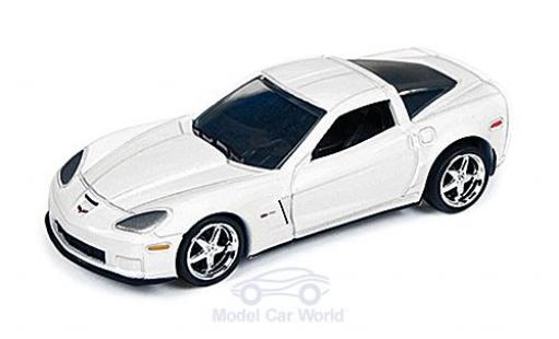 Diecast model cars Chevrolet Corvette C6 1/64 Auto World Z06 (C6) white 2012 Chevrolet Corvette C6 1/64 Auto World Z06 (C6) white 2012 diecast model cars