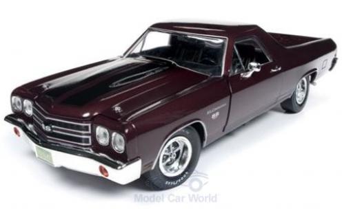 Chevrolet El Camino 1/18 Auto World red 1970 diecast model cars