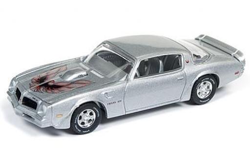 Pontiac Firebird 1/64 Auto World Trans Am grey 1976 sans Vitrine diecast model cars