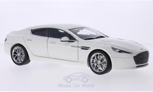 Diecast model cars Aston Martin Rapide 1/18 AUTOart S metallic white 2015 Aston Martin Rapide 1/18 AUTOart S metallic white 2015 diecast model cars