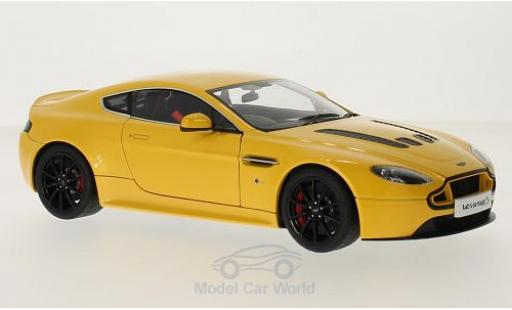 Aston Martin V12 1/18 AUTOart Vantage S metallic yellow RHD diecast model cars