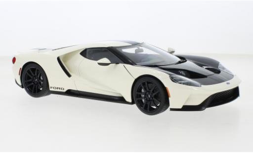 Diecast model cars Ford GT 1/18 AUTOart Heritage Edition white/blue 2022 Ford GT 1/18 AUTOart Heritage Edition white/blue 2022 diecast model cars