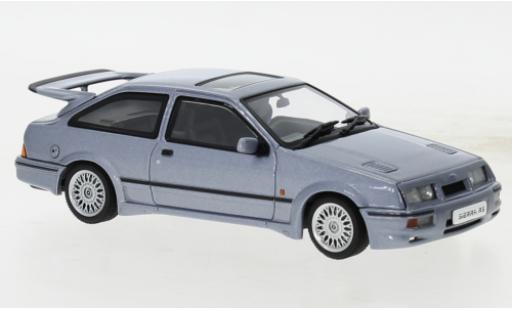 Diecast model cars Ford Sierra 1/43 AUTOart RS Cosworth metallise blue clair 1986 Ford Sierra 1/43 AUTOart RS Cosworth metallise blue clair 1986 diecast model cars