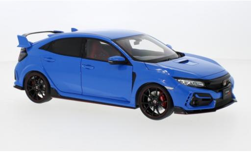 Diecast model cars Honda Civic 1/18 AUTOart Type R (FK8) blue clair RHD 2021 Honda Civic 1/18 AUTOart Type R (FK8) blue clair RHD 2021 diecast model cars