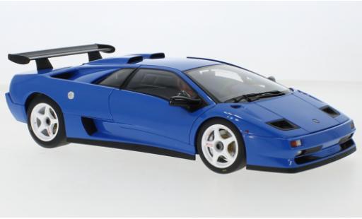 Diecast model cars Lamborghini Diablo 1/18 AUTOart SV-R blue 1996 Lamborghini Diablo 1/18 AUTOart SV-R blue 1996 diecast model cars