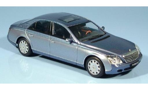 Maybach 57 1/43 AUTOart SWB metallise blue clair/d 2002 diecast model cars