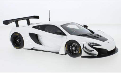 McLaren 650 1/18 AUTOart S GT3 white/black 2017 diecast model cars