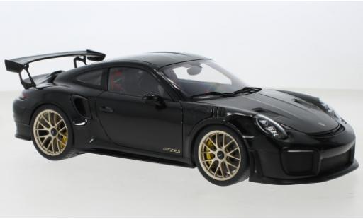 Diecast model cars Porsche 991 GT2 RS 1/18 AUTOart 911 (.2) black 2017 Porsche 991 GT2 RS 1/18 AUTOart 911 (.2) black 2017 diecast model cars