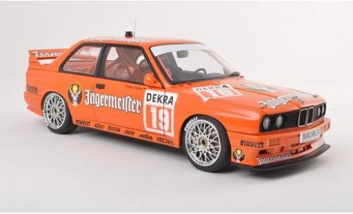 Diecast model cars Bmw M3 1/18 AUTOart (E30) No.19 Jägermeister DTM 1992 1:18 Bmw M3 1/18 AUTOart (E30) No.19 Jägermeister DTM 1992 1:18 diecast model cars
