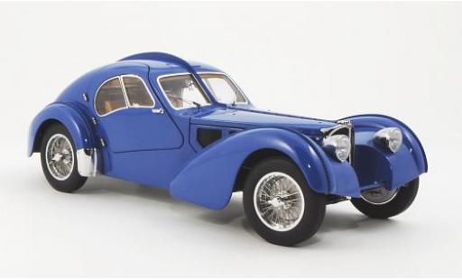 Diecast model cars Bugatti 57 1/18 AUTOart S Atlantic blue RHD 1938 avec Métal-Speichenfelgen Bugatti 57 1/18 AUTOart S Atlantic blue RHD 1938 avec Métal-Speichenfelgen diecast model cars