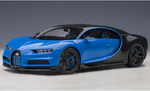 Diecast model cars Bugatti Chiron 1/18 AUTOart Sport blue/carbon 2019 Bugatti Chiron 1/18 AUTOart Sport blue/carbon 2019 diecast model cars