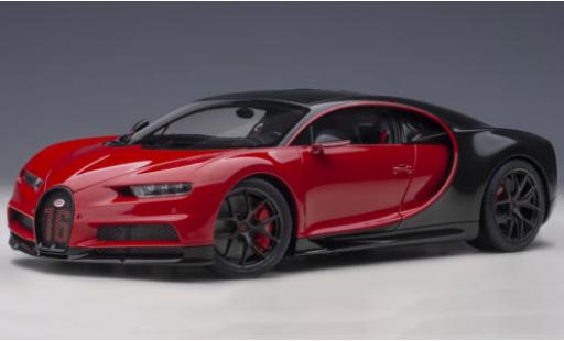 Diecast model cars Bugatti Chiron 1/18 AUTOart Sport red/carbon 2019 No.16 Bugatti Chiron 1/18 AUTOart Sport red/carbon 2019 No.16 diecast model cars